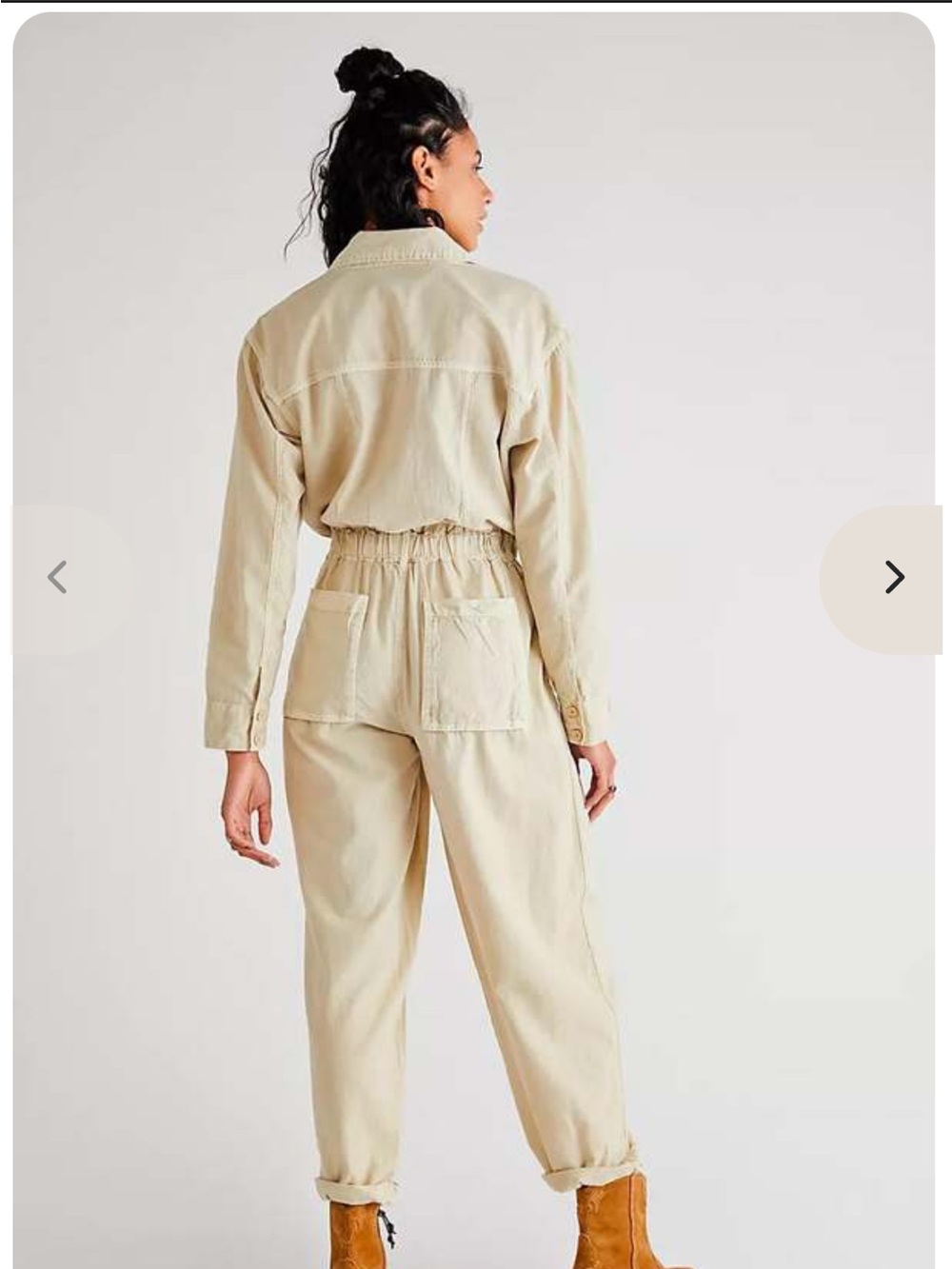 Free people Quinn Coveralls. Nwt. Color : sable - Picture 3 of 4